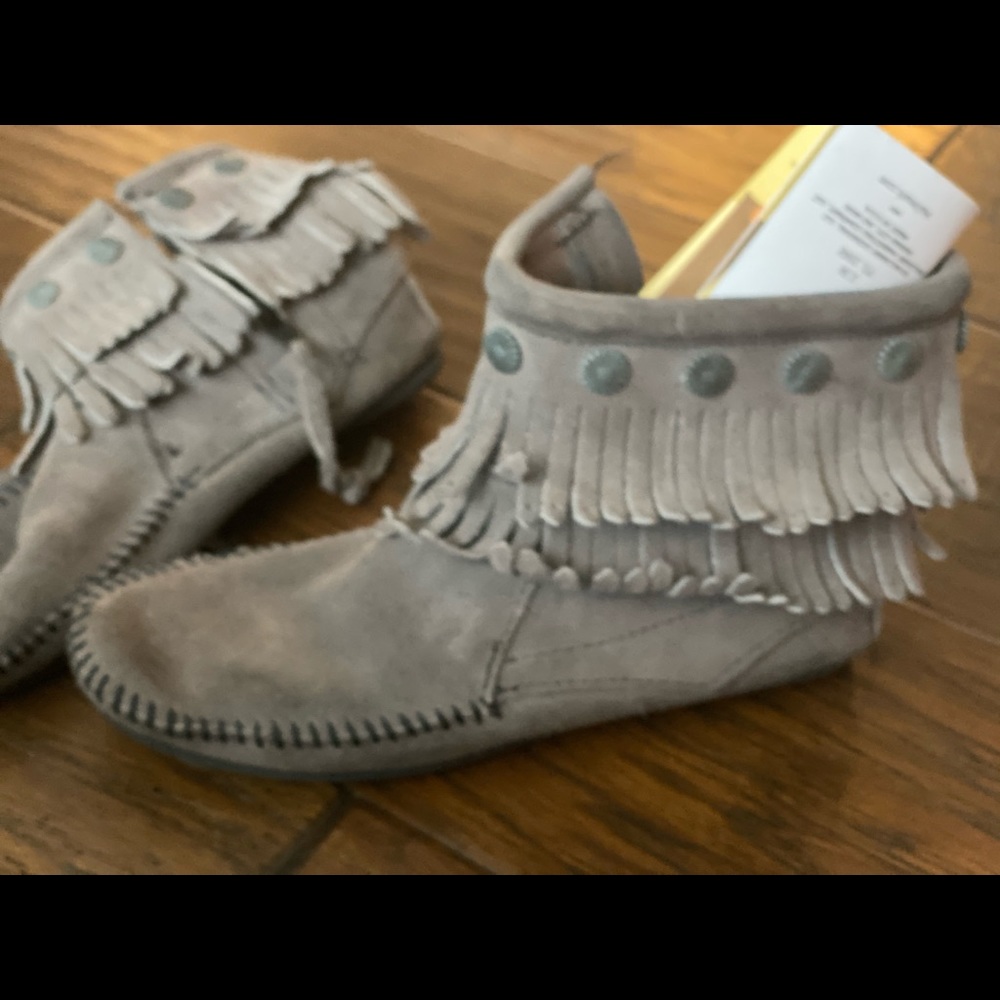 Minnetonka booties